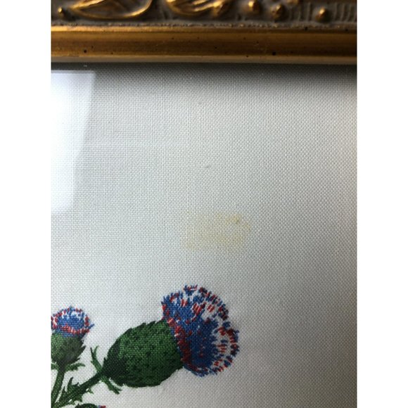 Framed 12x14 Cranston VIP Bird Fabric Panel American Goldfinch, Trapunto Art - Picture 4 of 5